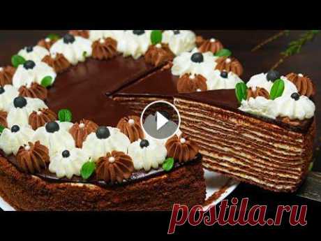 Вкуснейший Шоколадный МЕДОВИК! Торт &quot;СПАРТАК&quot; | Домашний Торт Рецепт | Кулинарим с Таней Вкуснейший шоколадный Медовик! Торт &quot;Спартак&quot;. Тонкие ароматные коржи и нежный крем, напоминающий мороженое. Рецепт несложный, настоятельно ...