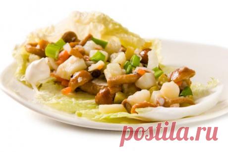 Картофельный салат с грибами и морковью | sunny7 - женский портал