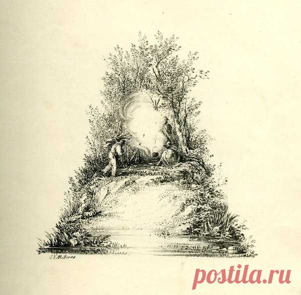 Литограф Charles Joseph Hullmandel превратил алфавит в серию восхитительных пейзажей (19 век) / IP Neo