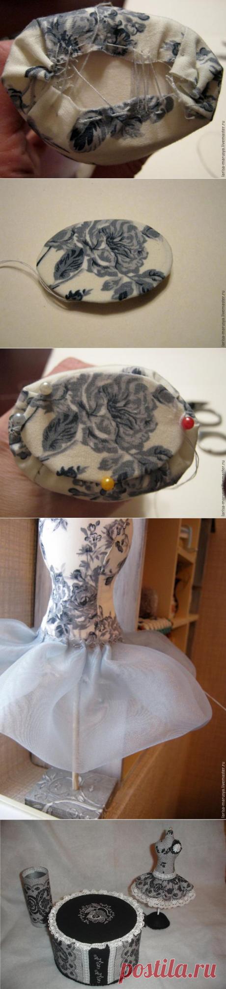 Шьем мини-манекен на подставке - Ярмарка Мастеров - ручная работа, handmade