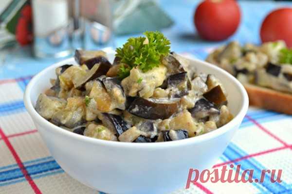 Баклажаны тушеные со сметаной и сыром — Сад Заготовка