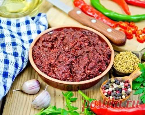 Как приготовить абхазскую аджику