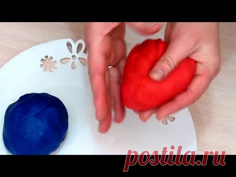 Как сделать пластилин плей до Play doh своими руками