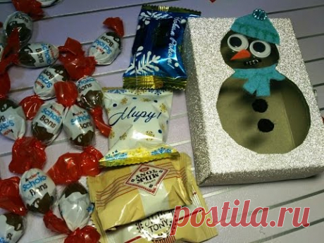 СЛАДКИЙ ПОДАРОК СВОИМИ РУКАМИ / Новогодний DIY