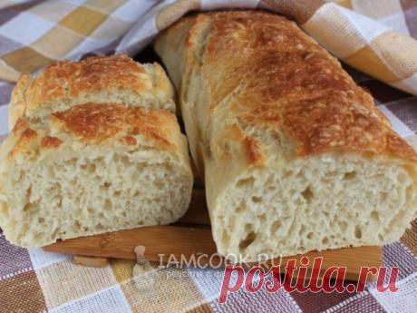 Чиабатта (быстрый рецепт) — рецепт с фото