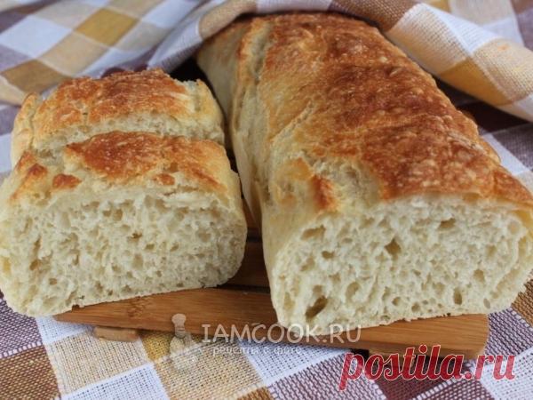 Чиабатта (быстрый рецепт) — рецепт с фото