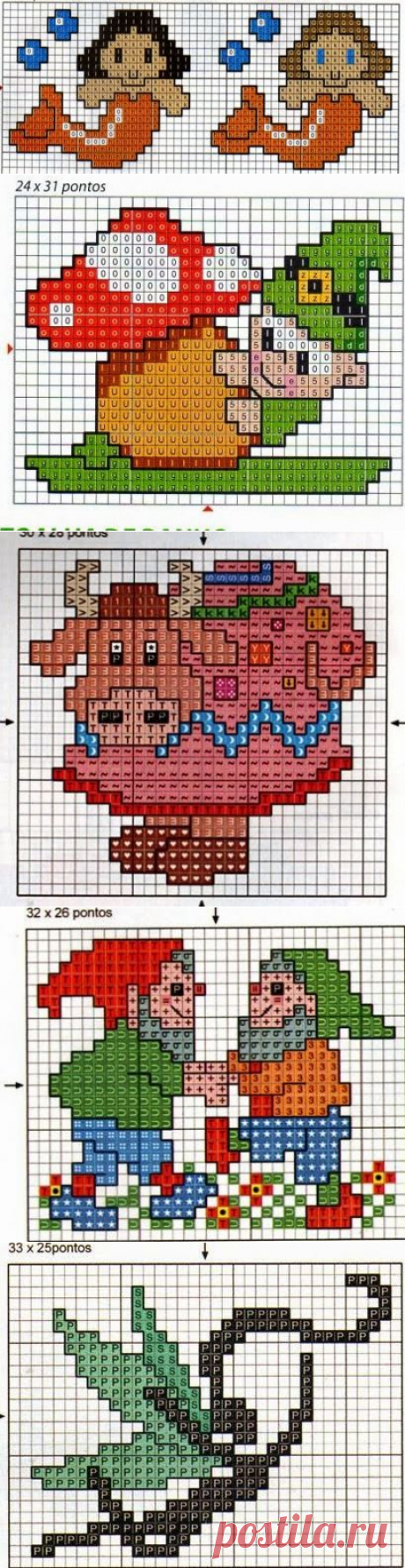 ** Perfect Love Blog ** Cross Stitch Graphics: Фольклор