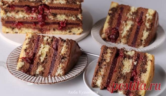 Торт Вишня Шоколад Апельсин простой рецепт с фото пошагово Готовим вкусный Торт Вишня Шоколад Апельсин простой рецепт в домашних условиях. Сегодня я вам предлагаю рецепт уникального торта. В поисках нового для себя, я решилась отойти от привычных сочетаний, и в этом своём торте я попробовала соединить апельсин и вишню. И это сочетание оказалось абсолютно