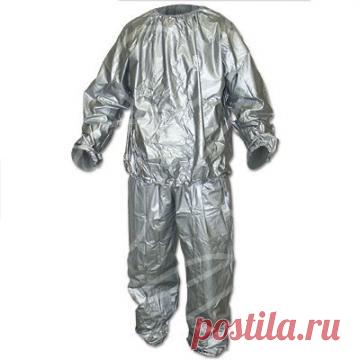 Костюм-сауна для снижения веса KR-001, размер L. Костюм сауна Execise Suit предназначен для интенсивного сброса веса во время занятий аэробикой и атлетикой.