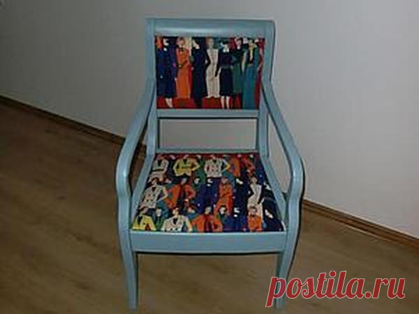 Реставрация стула из кинотеатра 
