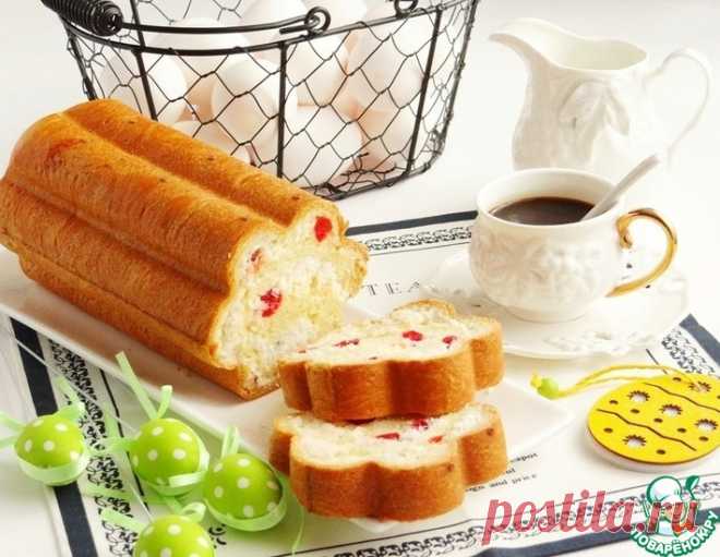 Дрожжевой рулет с кокосовой начинкой – кулинарный рецепт