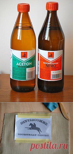 Перенос изображения на ткань. МК...