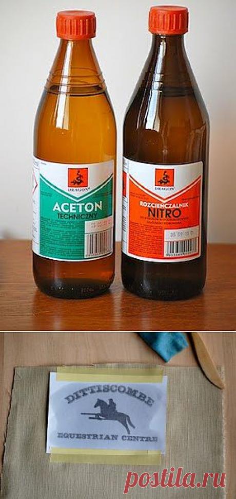 Перенос изображения на ткань. МК...