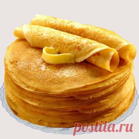 Идеальные блинчики - Блинчики - Вкусные Рецепты - В гостях у Бабухи-Ягухи...