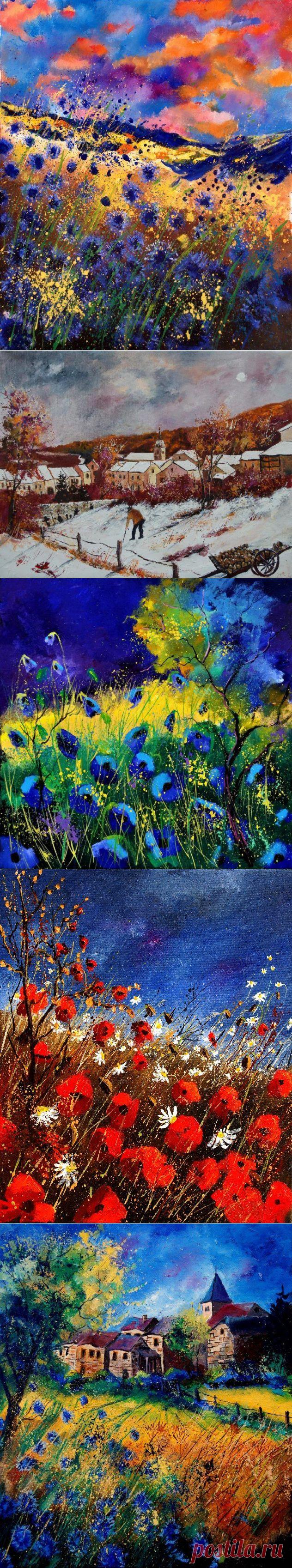 Яркие и запоминающиеся картины художника-самоучки Pol Ledent