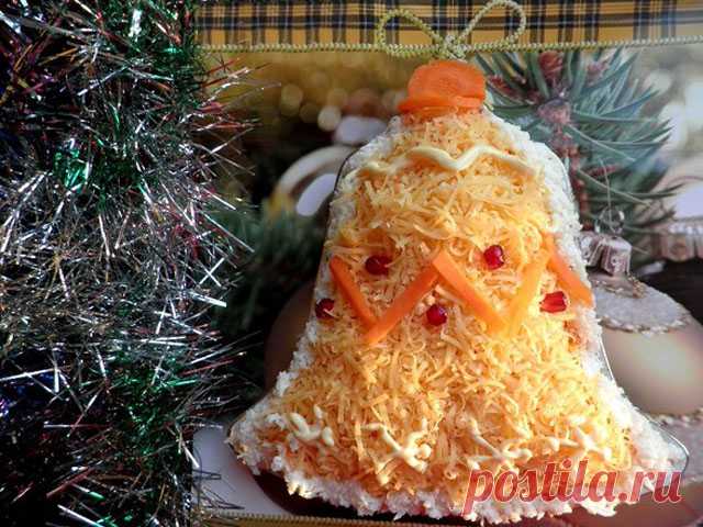 10 вкуснейших салатов в Новогоднем оформлении — Фактор Вкуса