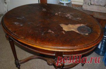 Как осуществить реставрацию стола своими руками? - Блог о строительстве