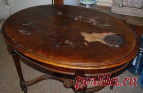 Как осуществить реставрацию стола своими руками? - Блог о строительстве