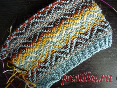 Жаккард с протяжками по лицевой стороне .