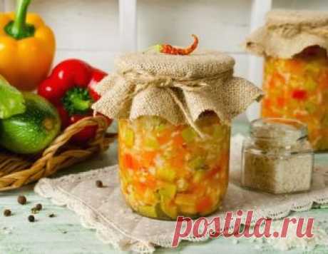 Салат из кабачков на зиму - рецепт приготовления с фото от Maggi.ru