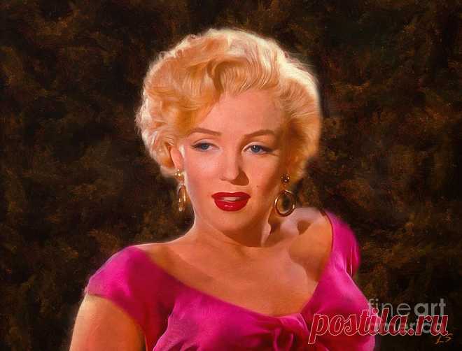 Marilyn Monroe collection - 2 by Sergey Lukashin Marilyn Monroe collection - 2 Digital Art by Sergey Lukashin