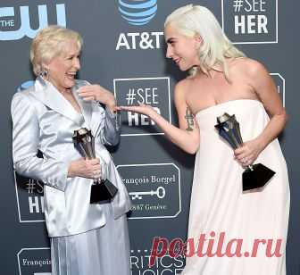 Глен Клоуз и Леди Гага