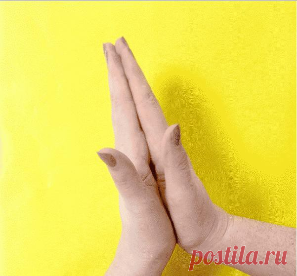 Если подержать себя за палец 20 секунд, можно добиться поразительного результата!