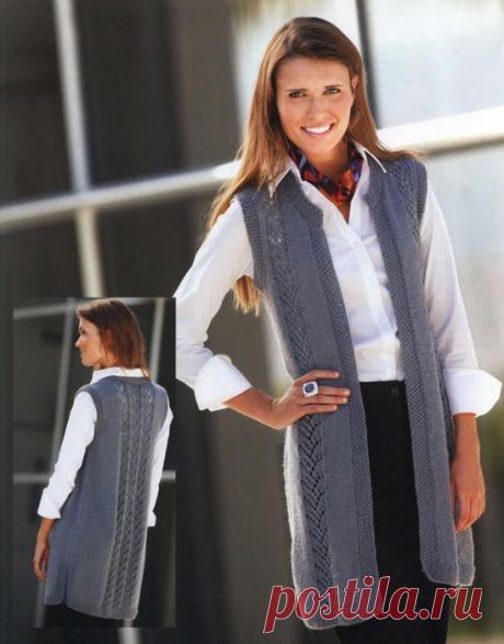 Вязание спицами-жилеты,безрукавки | Записи в рубрике Вязание спицами-жилеты,безрукавки | Обо всём, что заинтересовало...