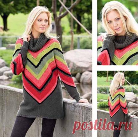 Свитер в мексиканском стиле