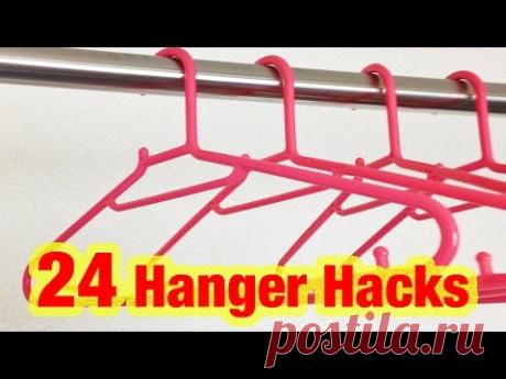 24 Simple Hanger Life Hacks!!