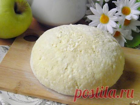 Творожное тесто для пирога с яблоками - Повар.ру