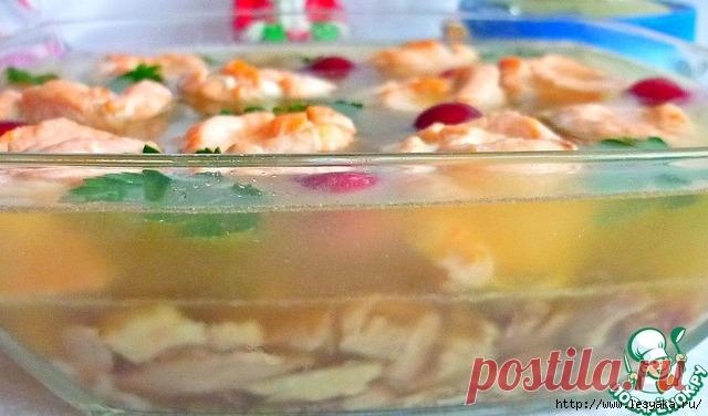 "Рыбное ассорти" - праздничное заливное без желатина!