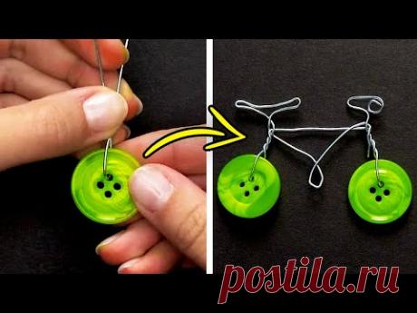 32 ПРОСТАЯ ИДЕЯ САМОДЕЛЬНЫХ УКРАШЕНИЙ