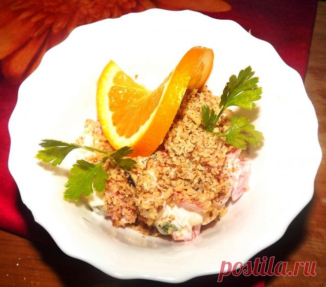 Салатик Шапка Мономаха очень простой и вкусный ))))