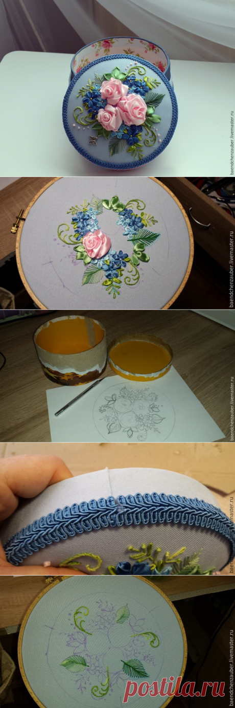 цитата svtusik555 : Вышиваем лентами чудесную шкатулку (19:42 19-04-2016) [4345224/389111094] - kasandra_1974@mail.ru - Почта Mail.Ru