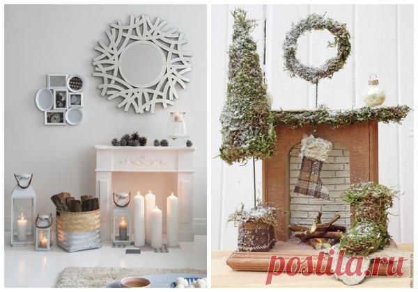 Декоративные камины своими руками: идеи и фото