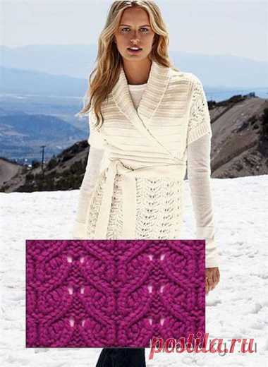 Красивое платье с запахом