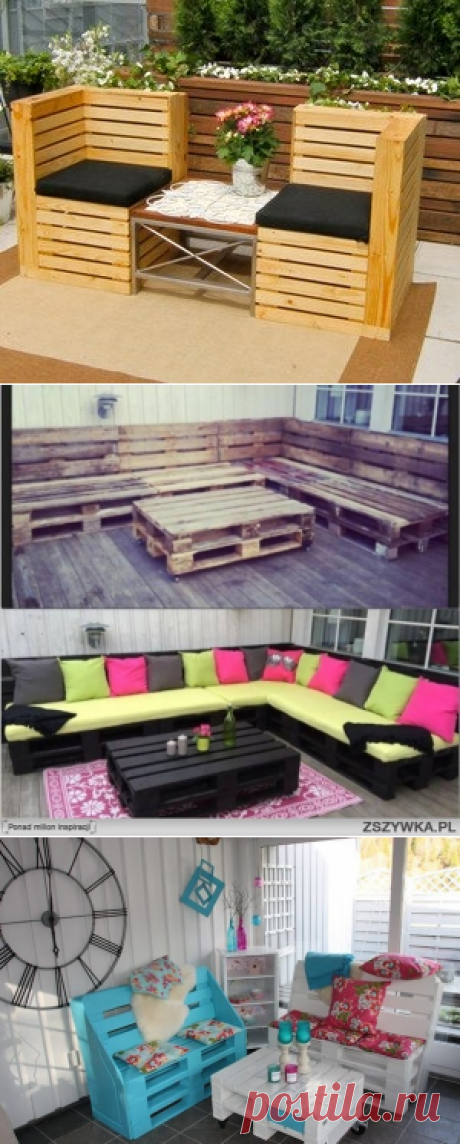 Поделки из поддонов - паллет — Сделай сам, идеи для творчества - DIY Ideas