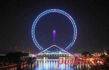 Колесо обозрения &quot;Око Тяньцзиня&quot; - КрасотаМания.Красота во всех проявлениях
