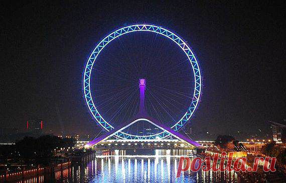 Колесо обозрения "Око Тяньцзиня" - КрасотаМания.Красота во всех проявлениях