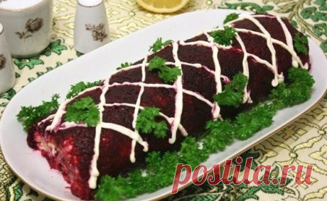 Селедка под шубой рулетом | Candy-Time