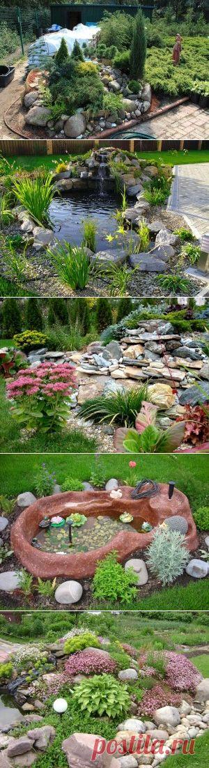 Ландшафтный дизайн дачного участка – альпийская горка.