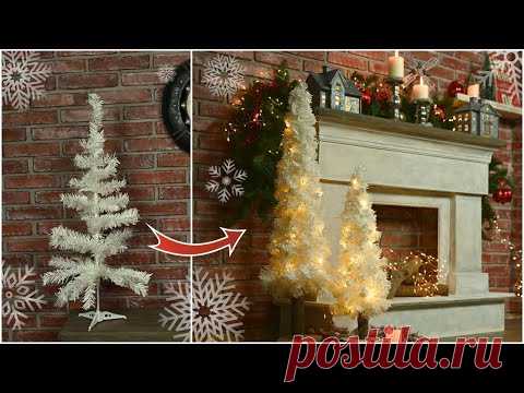 Переделка елочек из Фикс-Прайса! Как сделать стройные елочки