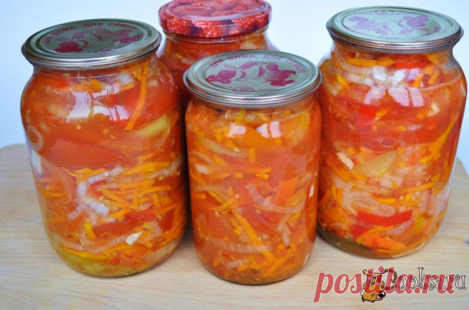 Салат из баклажан с болгарским перцем на зиму фото рецепт приготовления