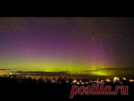 Челябинцы вновь наблюдали полярное сияние