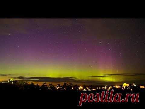 Челябинцы вновь наблюдали полярное сияние