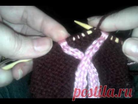 Вяжем модели от Диора с двухцветной косой: видео + узоры + подборка изделий.