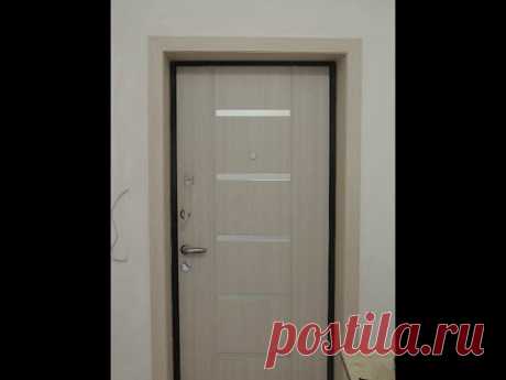 установка доборов на входную дверь