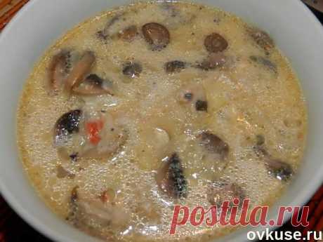 Сырный суп с шампиньонами - Простые рецепты Овкусе.ру