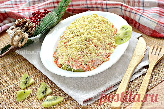 Салат из курицы с киви – рецепт приготовления с фото от Kulina.Ru